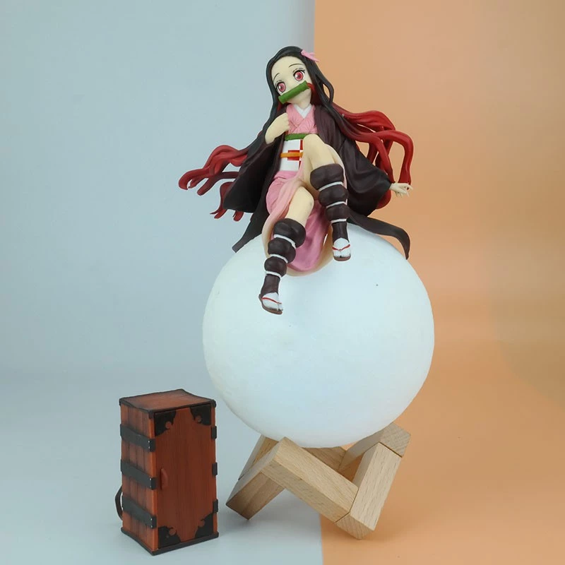 Demon Slayer's: Tanjiro & Nezuko Model With USB Light - Nezuko D (26cm)